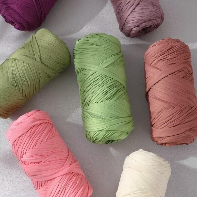 Matrafi Grass Thread Cotton Grass Thread Hook Bag Material Handmade Diy Hook Summer Cool Hat Woven Straw Bucket Bag