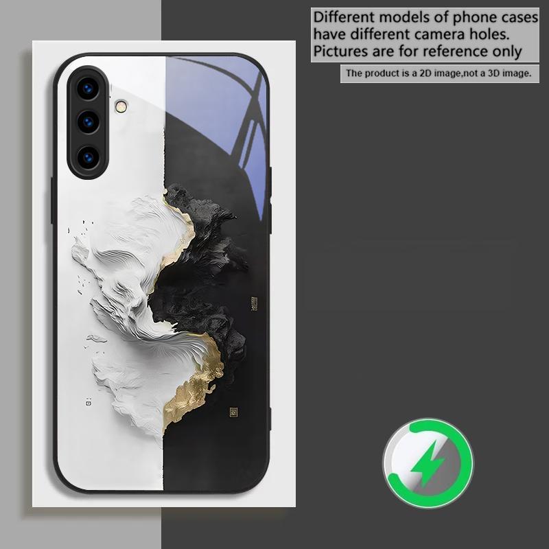 

Snow Mountain Cluster Suitable For Samsung Galaxy S26 Ultra S20 FE S21 S22+ S23 Plus S24 S25 Edge magnetism Glass Phone Casee Galaxy S26