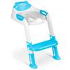 Ricokids 729200 Bear Toilet Seat Cover With Ladder, Blue