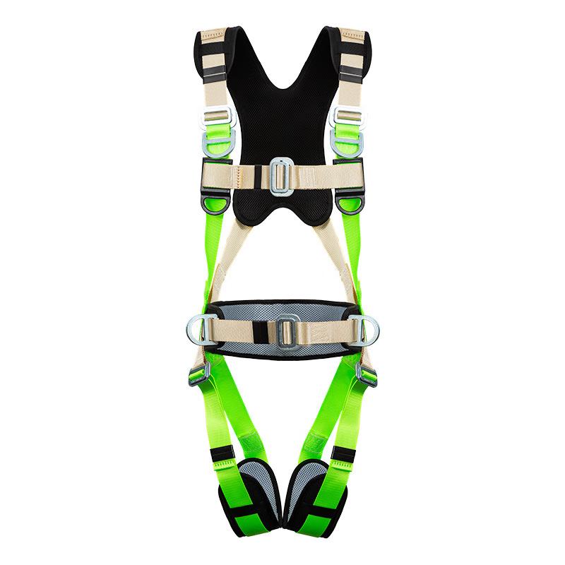 Outdoor Full Body 5-Point Safety Harness Kit