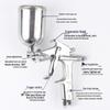 Hanlu F2 Small Area Pneumatic Spray Gun