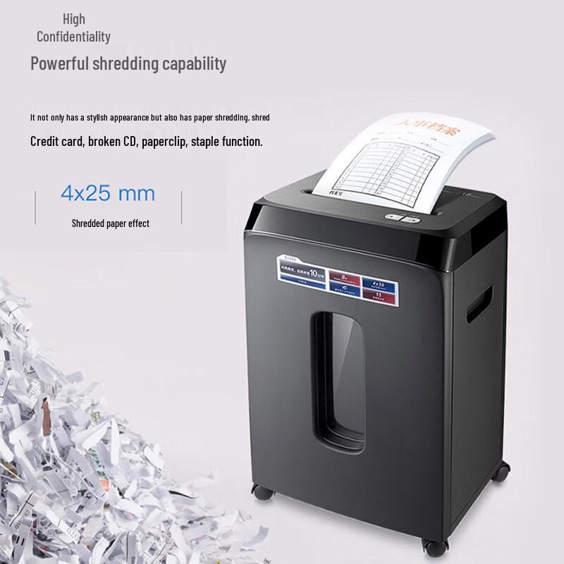 Comix 4-Level Security Office Shredder CN plug (adapter included)
