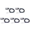 5Pcs Magnetic Switch Sensor 2 Wire Normally Open ABS Proximity Sensor DC AC 5‑200V
