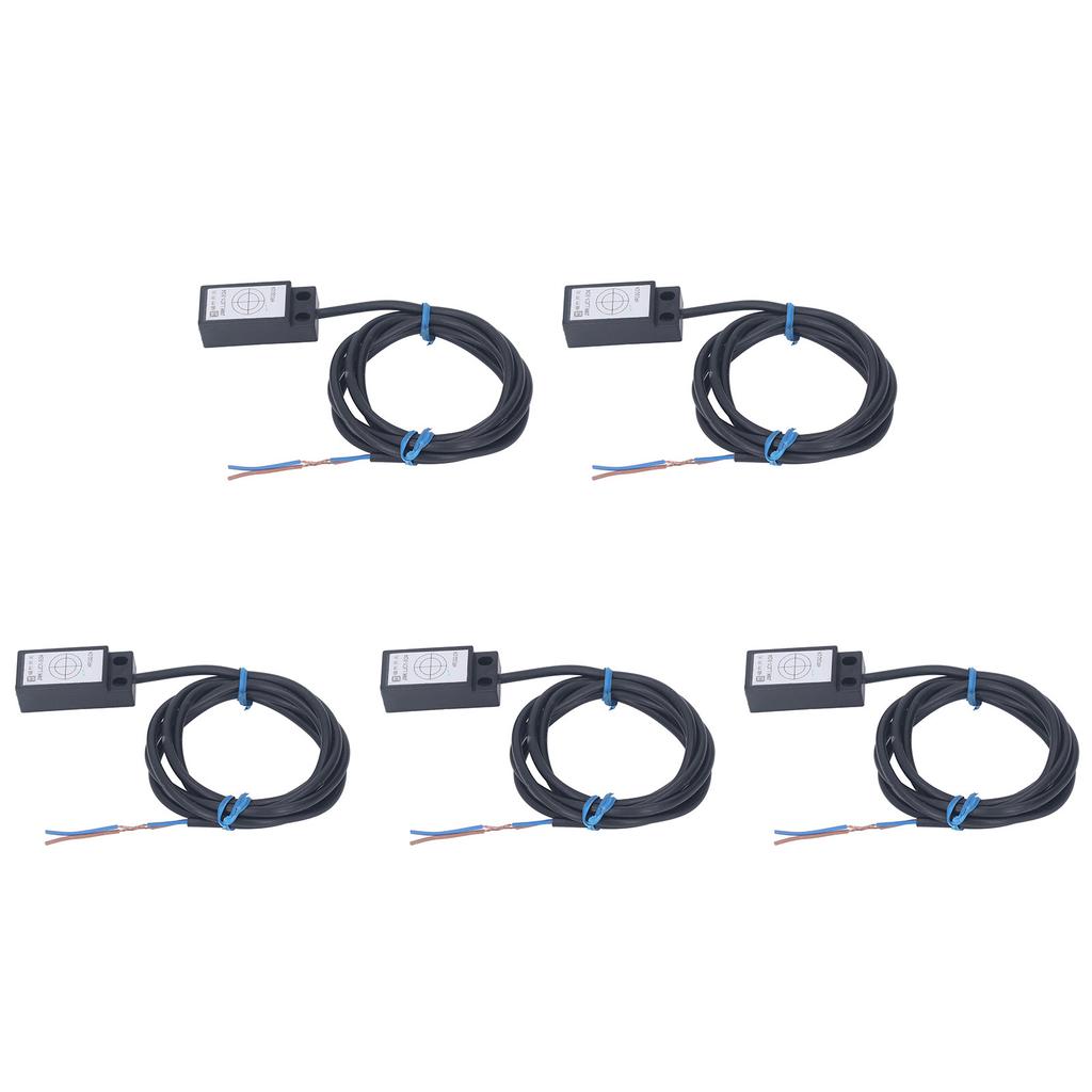 5Pcs Magnetic Switch Sensor 2 Wire Normally Open ABS Proximity Sensor DC AC 5‑200V