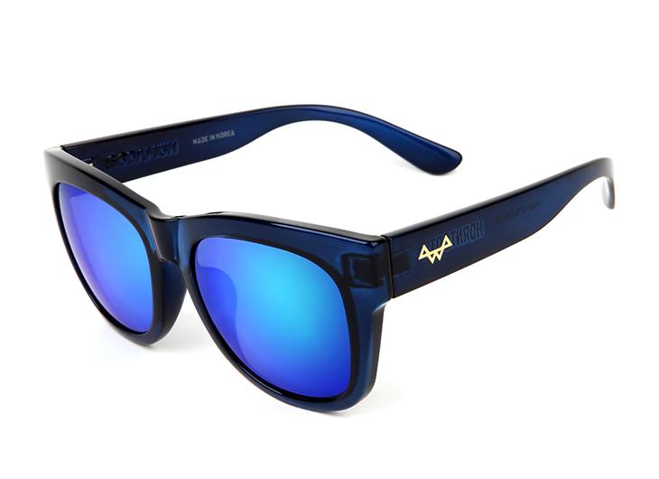 Sodamon Horn-Rimmed Sunglasses Fashion Black Sunglasses Mirror Sunglasses Ht601-C05