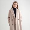 Women's Double-Sided Wool Blend Belted Overcoat for Autumn/Winter 2024