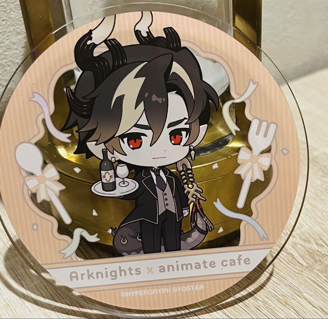 

[USED] Arknights Korea 5.5th Anniversary Animate Cafe Limited Acrylic Coaster Chong Yue