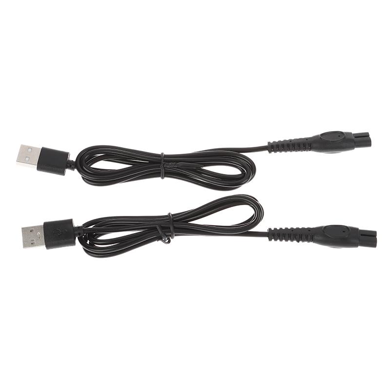5-Pcs USB Charging Cable Electric Shaver 5V Power Cord Replacement Charger Compatible with PQ888 S5830 S5831 S5832 S1113 Razor