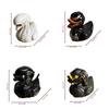 Evil Alien Duck Resin Statue Funny Gift Idea Car Dashboard & Desk Decor Unique Ornament