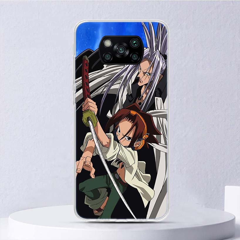 Anime Shaman King Soft Case For Xiaomi Poco X7 X6 X5 X4 X3 Nfc F7 Ultra F6 F5 Pro Phone Cover F4 Gt F3 M5S M4 M3 M5 Funda Coque