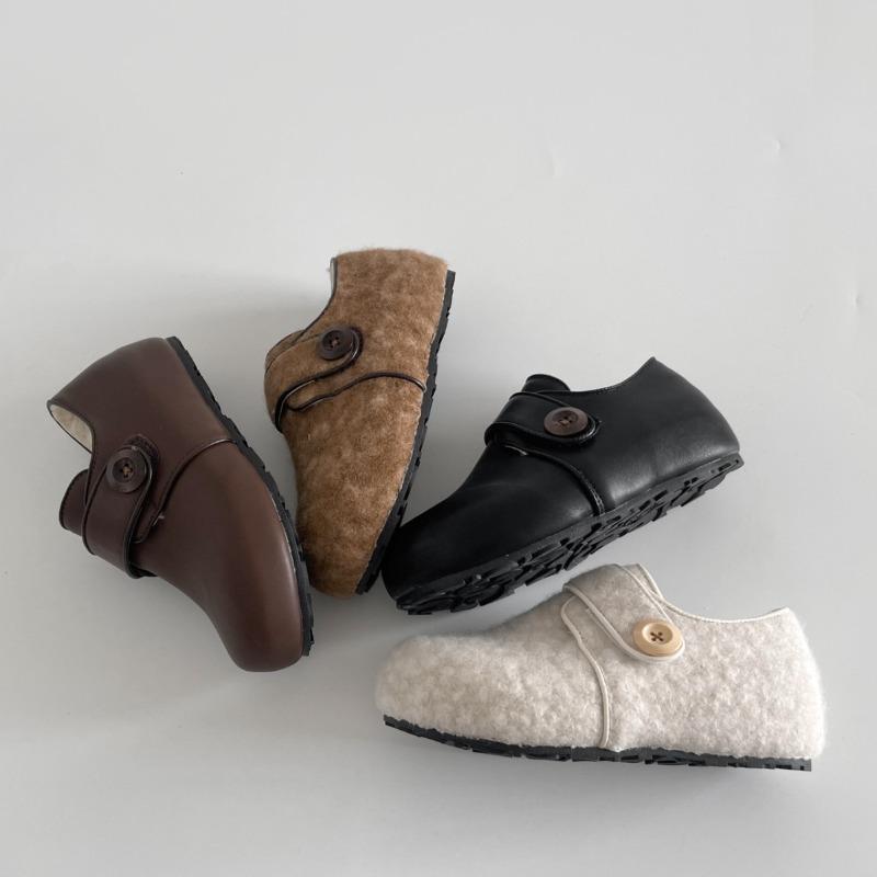 thick-soled women's autumn new Mao Mao shoes retro versatile casual shoes one-pedal lazy shoes women's