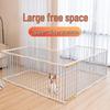 Adjustable Indoor Pet Barrier: Dog & Cat Cage with Door - Suitable for All Sizes