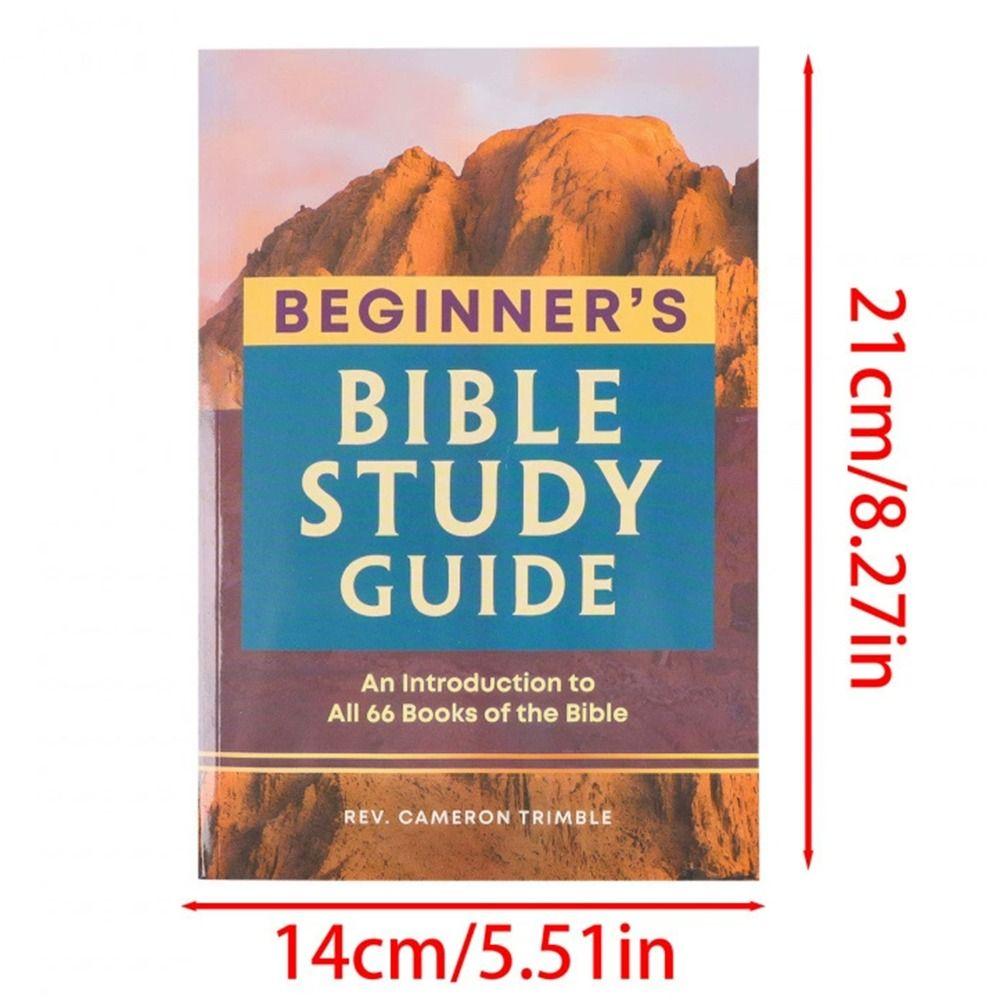 Christian Beginner's Bible Study Guide Study Notes Devotion Reading Plan Verses Study Book  Gifts