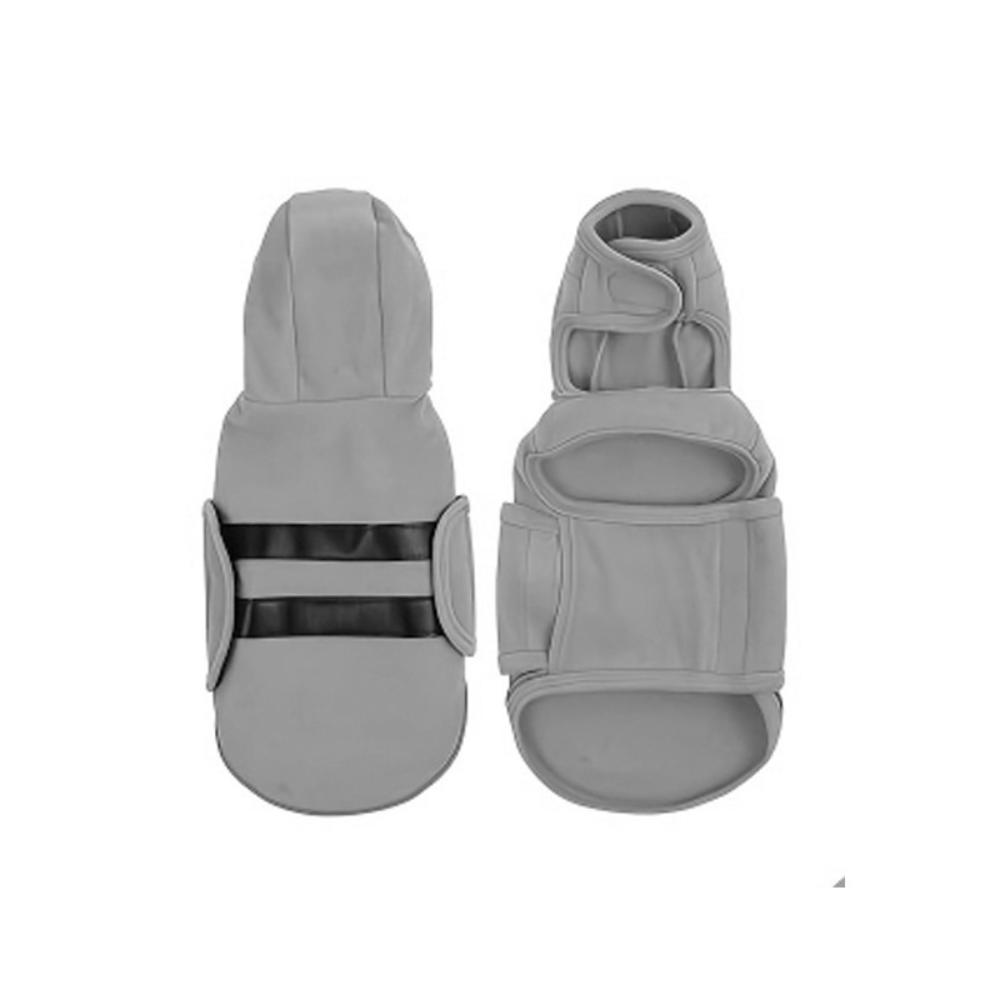 

Elastic Dog Anti-Anxiety Vest Adjustable Dog Calming Wrap Medium Large Dog XS сірий