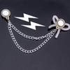 10pcs Multi-Function Magnetic Clothing Clip Non-hole Tassel Chain Cuff-link  Clothing Accessories