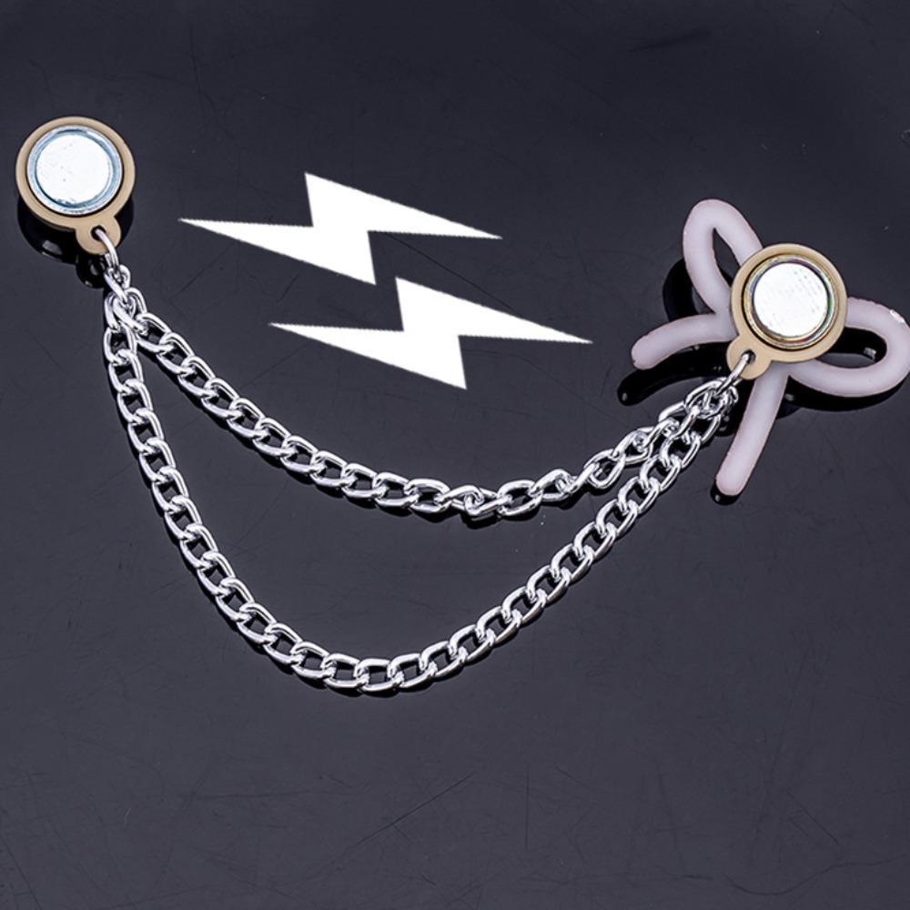 10pcs Multi-Function Magnetic Clothing Clip Non-hole Tassel Chain Cuff-link  Clothing Accessories