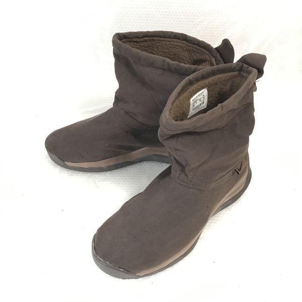 NIKE 08 Chukka Moc Boots 7YW 25cm Brown 333689-221(USED)