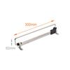 Iron and Plastic Pull Out Hanger Rail Extending Rack for Wardrobes and Cabinets