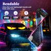 Multi-Panel Sync Led Eyes Display 96X16 LED Sign (23.4"X4.73") | USB 5V Programmable Scrolling Text/Animation | APP + Remote For Car/Store