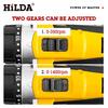 Hilda Rechargeable Lithium-Ion Impact Drill & Portable Electric Screwdriver Set