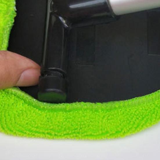 Windshield Cleaning Tool Car Cleaning Brush Retractable Windshield Cleaning Wand Auto Window Cleaner Microfiber Cloth Car Wash Brush