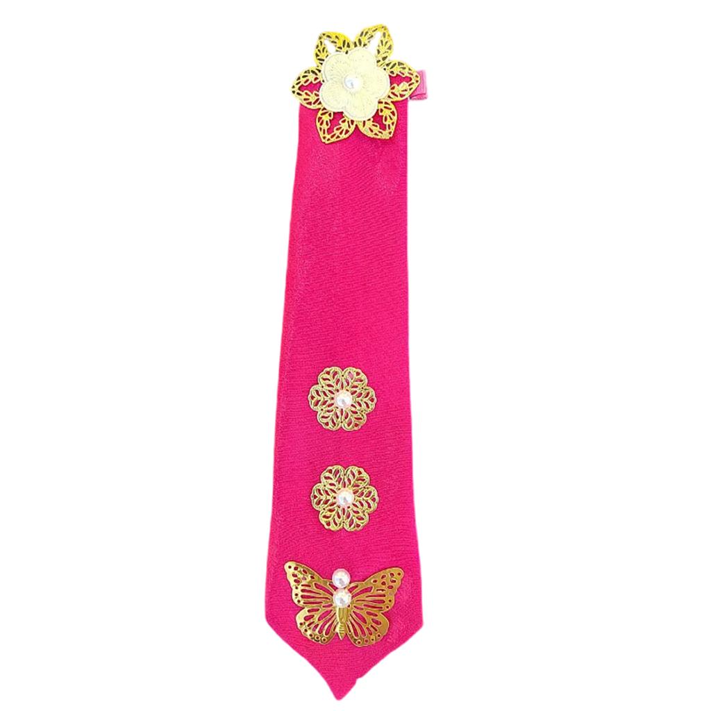 Traditional Korean Yanji Headband For Women Soft And Breathable Butterfly Decors Hairband For Cultural Event Daily Wear