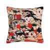 Astro Cartoon Boy Pillow Case  Comfy Pillow Cover For Living Room Sofa Novelty Pillowcases