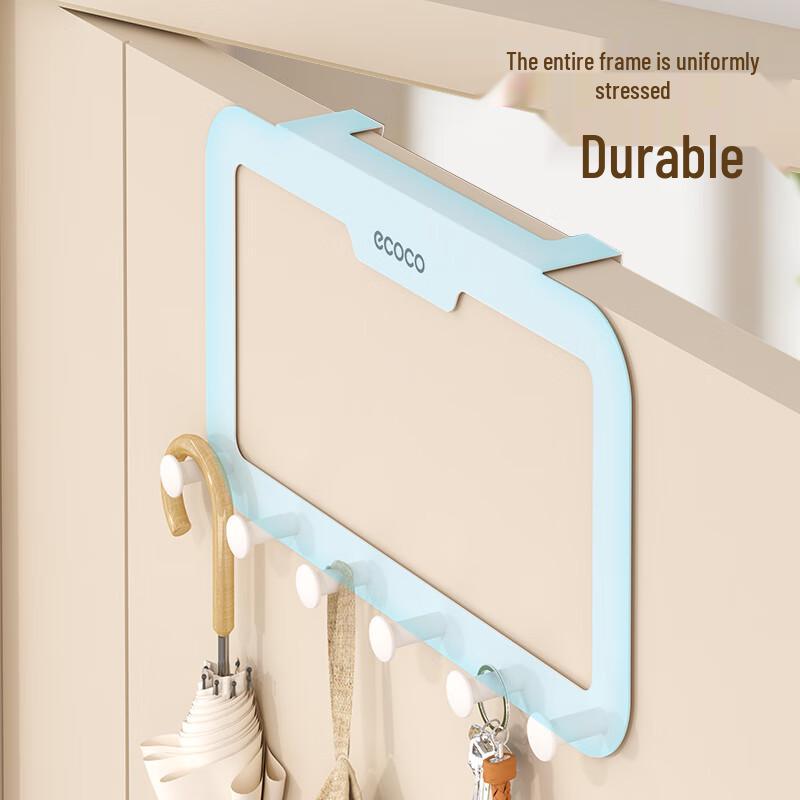 ecoco U-Shaped Over-Door Clothes Hanger