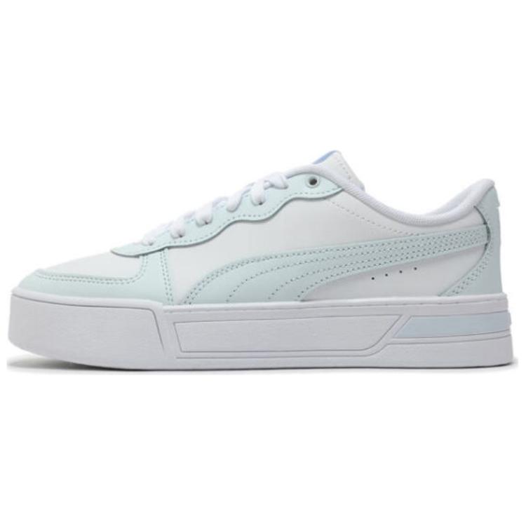 new PUMA Skye Low Top Skateboard Shoes Women's White Green