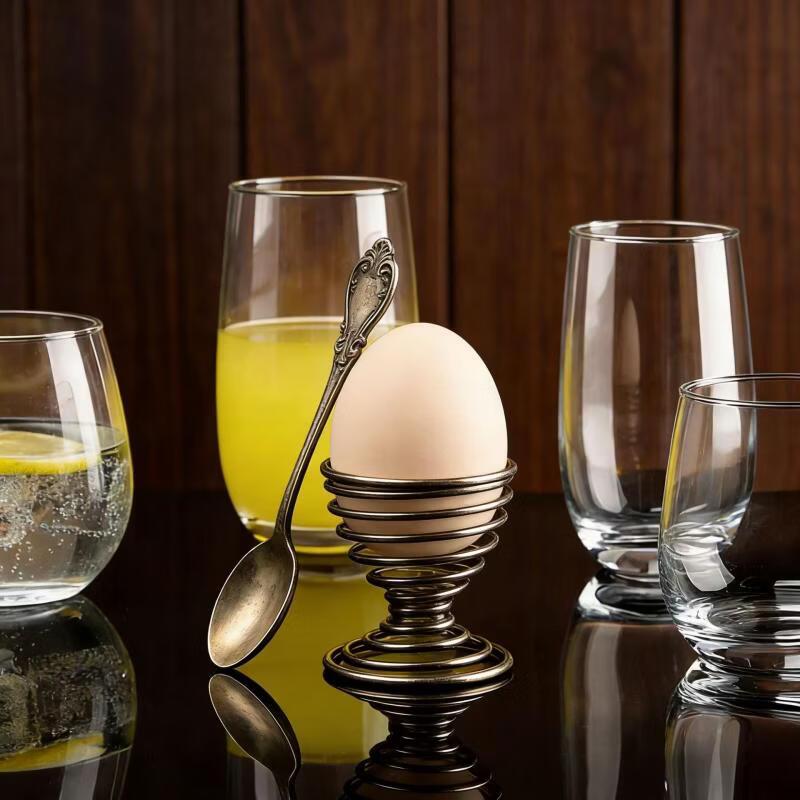 Heat-Resistant Egg-Shaped Glass Beverage Cups