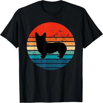 Cardigan Welsh Corgi Shirt Retro Vintage 70s 80s Dog TShirt