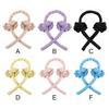 Heatless Curling Rod Headband No Heat Curls Ribbon Hair Rollers Sleeping