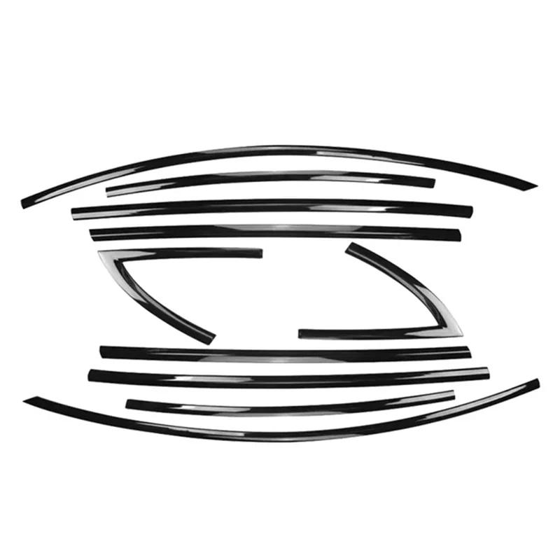 Window Trim Strip Mirror Silver Accessories for Tesla Model 3 Model3 Chromium Styling  Stainless Steel