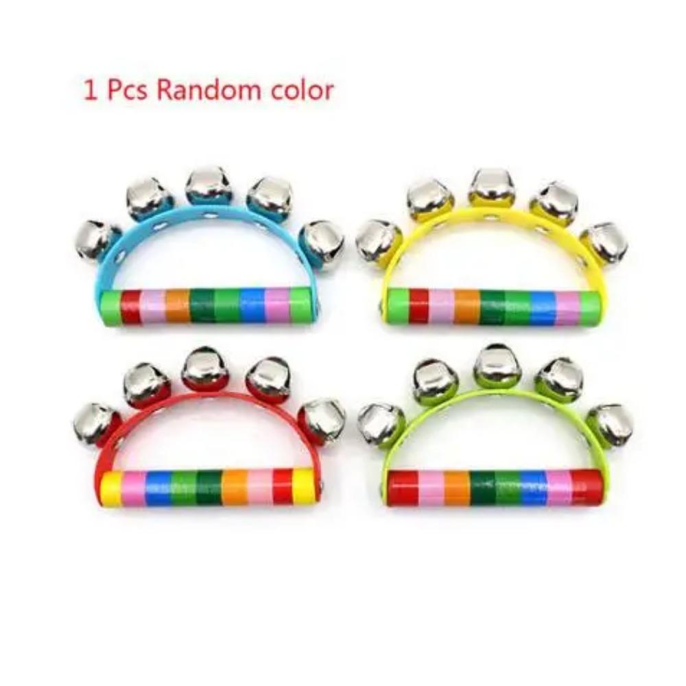 Montessori Wooden Rattles For Baby Crib Toys Baby Rattle Educational Musical Wooden Toys Children Development Games Wood Puzzles