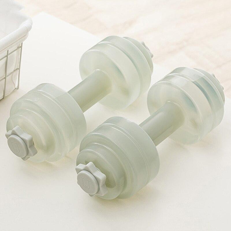 Sports Water Bottles Leakproof Portable Unbreakable My Sports Plastic Bottle Shaker Fitness Dumbbell Unisex