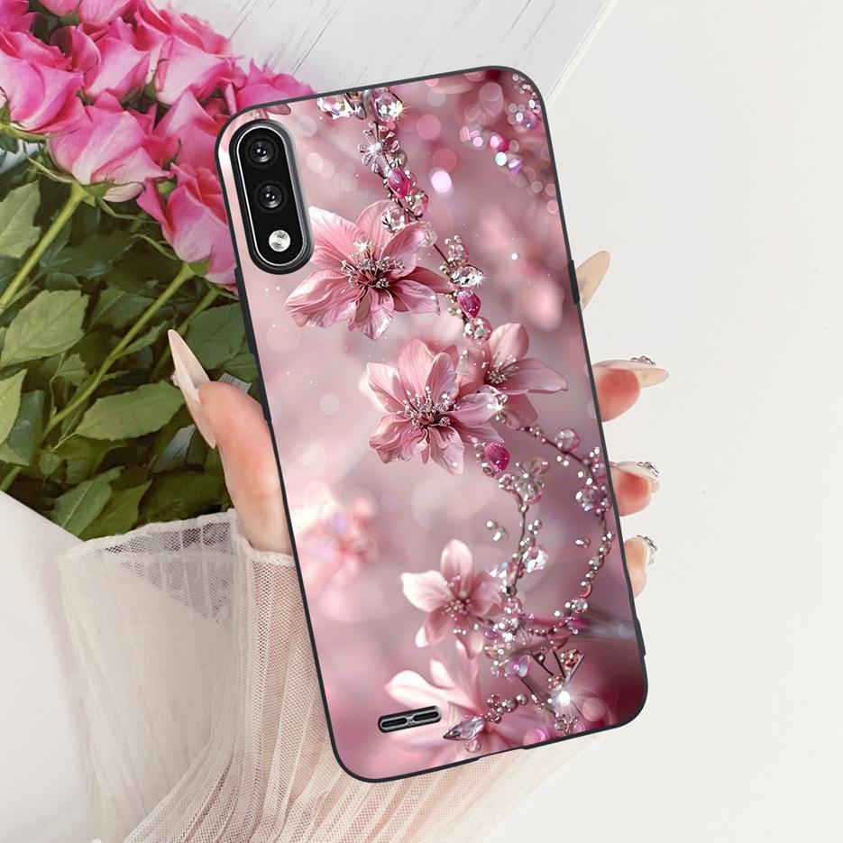 For LG K22 Case LM-K200 LMK200B Luxury Butterfly Tree Painted Cover Soft Silicone Phone Case For LG K22 K 22 LGK22 Fundas Bumper
