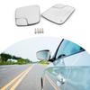 Car Exterior Mirror Glass Side Heated Convex Mirror Glass Replacements Anti Glares  Mirror Glass Suitable for RAM1500 25