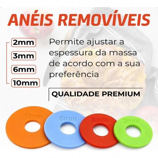 Adjustable Roller 43cm For Pizza Dough And Cookies H/