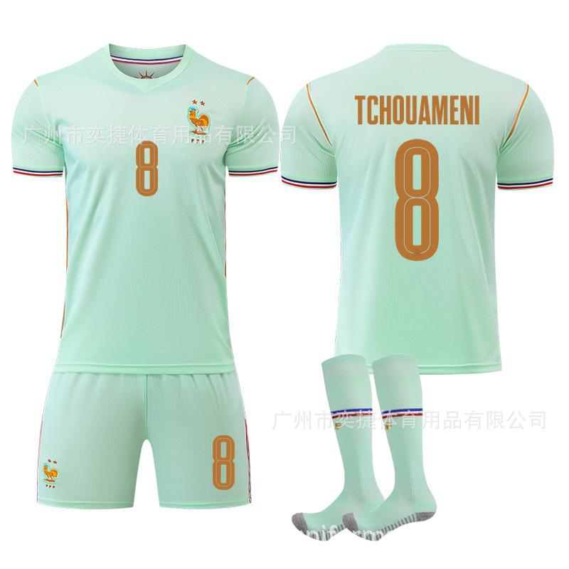 A2627 US, Canada and Mexico World Cup France Away No. 10 Mbappe Football Jersey 7 Dembele 11 Olise Jersey