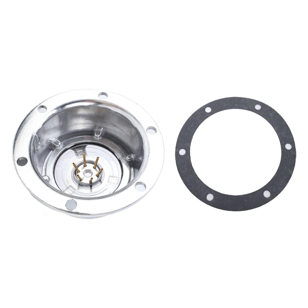 Trailer Hub Caps with Gaskets Universal Aluminum Alloy 6 Hole Tire Inflation Oil Hub Caps Leakproof 343 4370