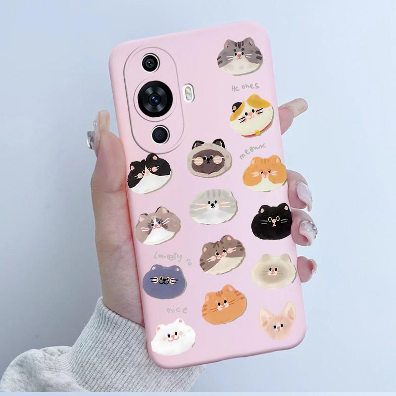 For Huawei Nova 12s Case Soft Silicone TPU Cute Panda Astronaut Cover for Huawei Nova 11 Pro Ultra Nova12S FOA-LX9 Coque Fundas