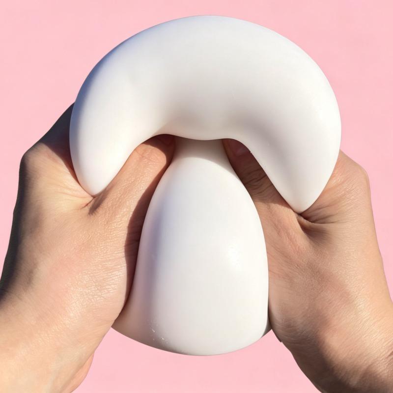 Squishy Bread Stress Ball Fidget Toy Soft Bun Squeeze Ball Stress Relief Slow Rising Sensory Toys For Adults Relaxing Gifts