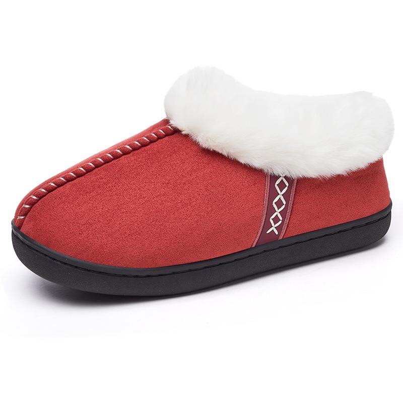 Cotton shoes women's snow boots piled thickened shoes women's comfortable cotton boots warm and cold-proof short boots