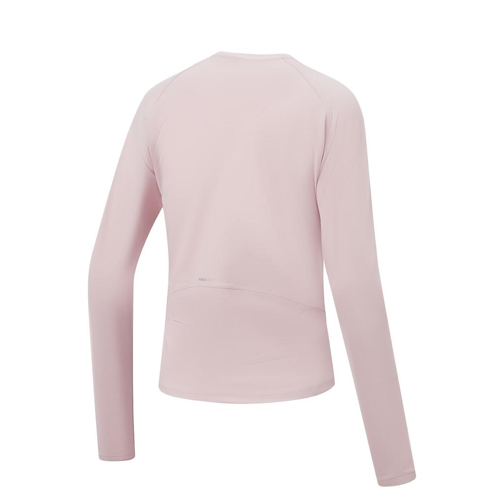 Li-Ning Fitness Series Round Neck Logo Letter T-Shirt Women tops ATLW098-6