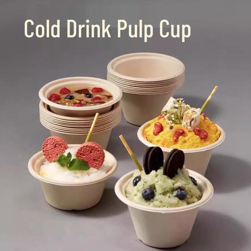 Mr. Corn Disposable Degradable Round Bowls