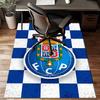 Fc Crest Design Printed Office Carpet Chair Cushion  Entryway Rug, Rugs for Living Room, Bedroom Christmas gifts