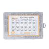 480PCS Screw Kit Pan Head Cross 304 Stainless Steel Screw Nut Washer Assortment Kit M2 M2.5 M3 M4