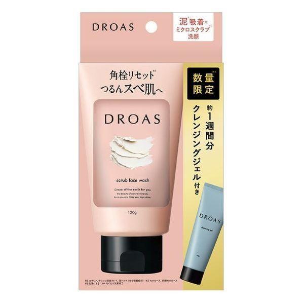 

Ine DROAS Clay Mild Scrub Wash 120g Set with Mini Cleansing Gel 120g 30g Set with Mini Cleansing Gel
