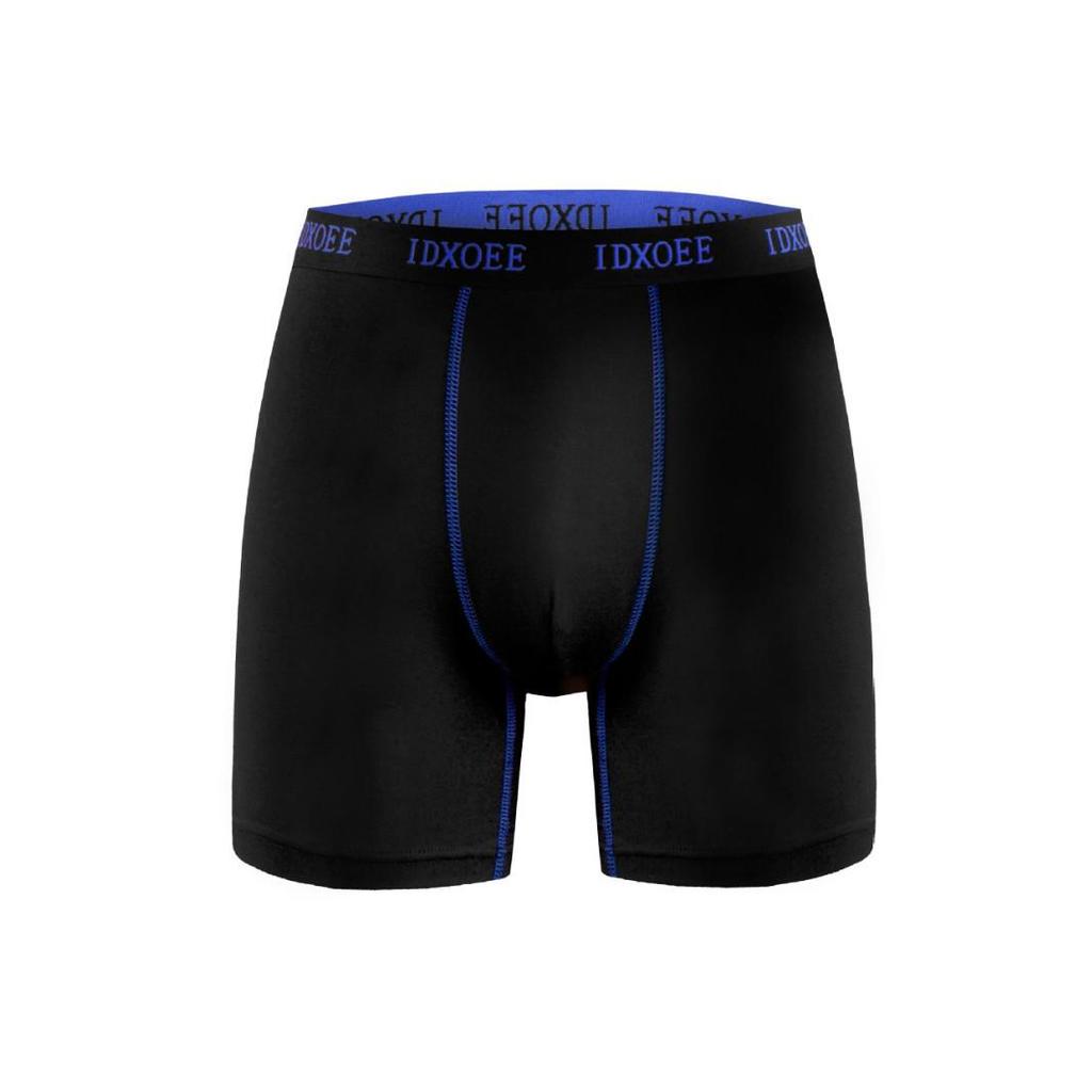 Shein Men's European/American Long Sport Boxer Briefs