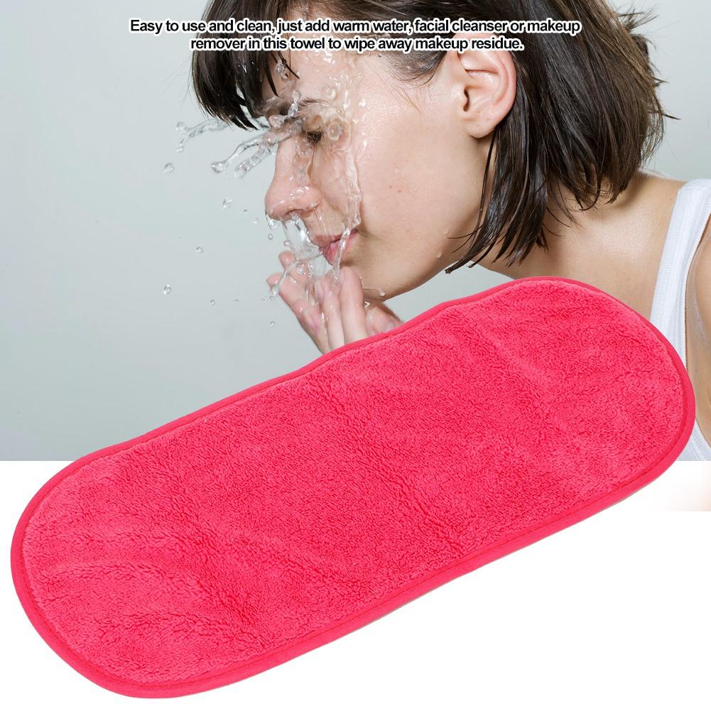 Microfiber Makeup Remover Cloth Soft Clean Towel Reusable Makeup Beauty Facial Cleansing Towel